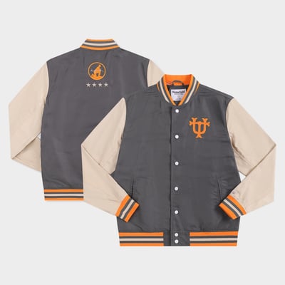  Tennessee Volunteers Homefield Neyland Legacy Full-Snap Bomber Jacket - Gray