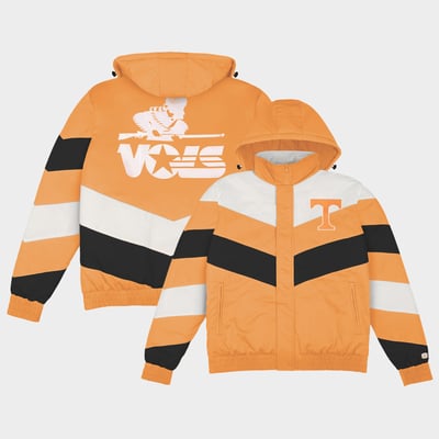  Tennessee Volunteers Homefield Retro Full-Zip Jacket - Tennessee Orange