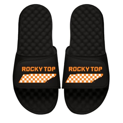 Tennessee Volunteers ISlide Rocky Top Logo Slide Sandals - Black