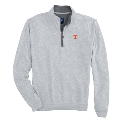  Tennessee Volunteers johnnie-O Sully Quarter-Zip Pullover - Gray