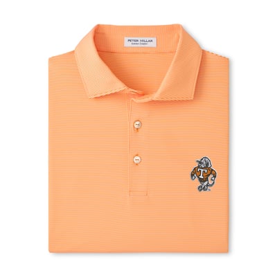  Tennessee Volunteers Peter Millar Jubilee Performance Jersey Polo - Tennessee Orange