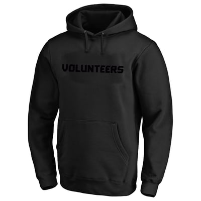  Tennessee Volunteers Profile Tonal Hoodie - Black