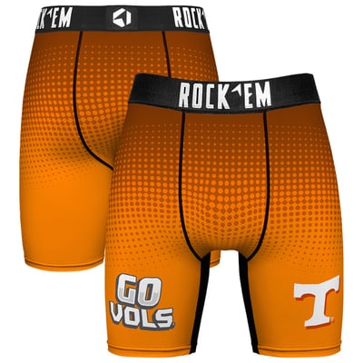 Tennessee Volunteers Rock Em Slogan Boxer Briefs - Tennessee Orange