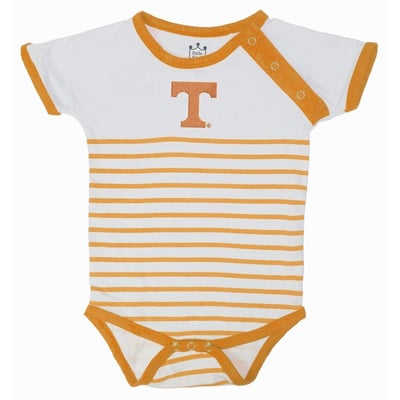 Tennessee Volunteers Little King Newborn & Infant Shoulder Snap Bodysuit - Tennessee Orange/White