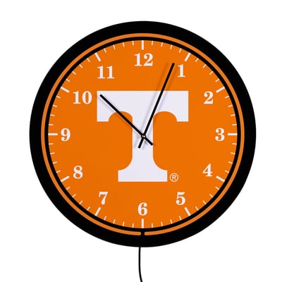 Tennessee Volunteers 18" Lighted Round LED Wall Clock