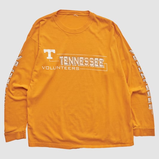 Tennessee Volunteers 2000s Long Sleeve T-shirt - Orange - L by Fanatics Real Vintage