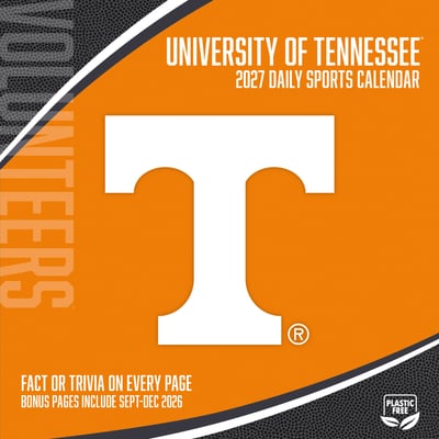 Tennessee Volunteers 2027 Box Calendar