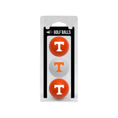 Tennessee Volunteers 3-Pack Multi-Colored Team Golf Ball Set