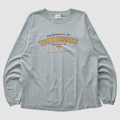 Tennessee Volunteers Adidas 2000s Long Sleeve T-shirt - Heather Gray - L by Fanatics Real Vintage