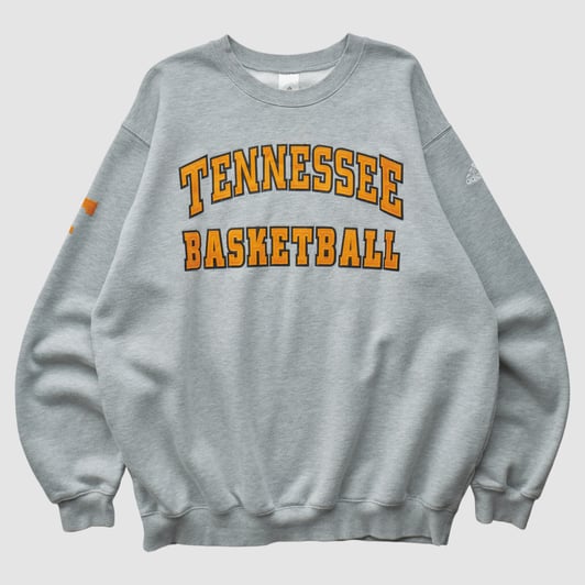 Tennessee Volunteers Adidas 2000s Pullover Sweatshirt - Heather Gray - 2XL by Fanatics Real Vintage