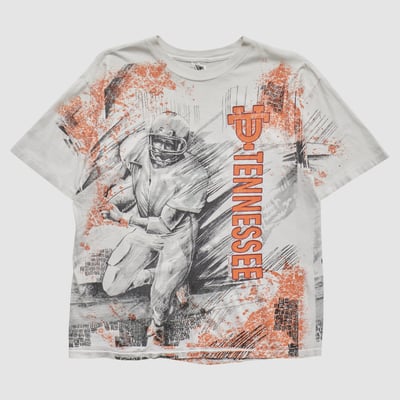 Tennessee Volunteers CCI 90s T-shirt - White - L by Fanatics Real Vintage