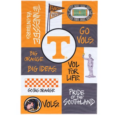 Tennessee Volunteers Collage Garden Flag