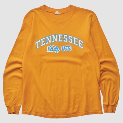 Tennessee Volunteers Cotton Exchange 2000s Long Sleeve T-shirt - Orange - M by Fanatics Real Vintage