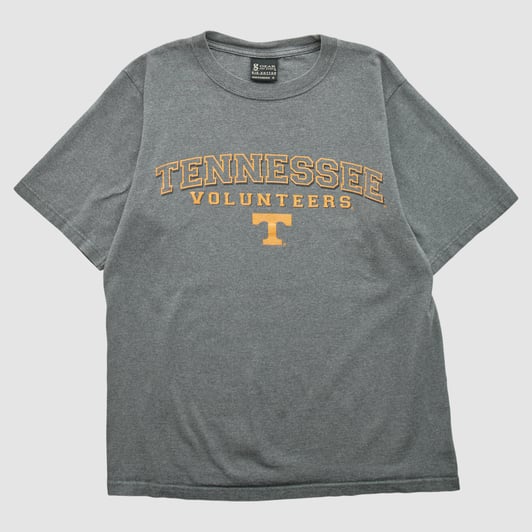 Tennessee Volunteers Gear For Sports 2000s T-shirt - Dark Heather Gray - S by Fanatics Real Vintage