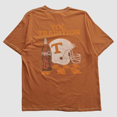 Tennessee Volunteers Hanes 2000s T-shirt - Orange - L by Fanatics Real Vintage