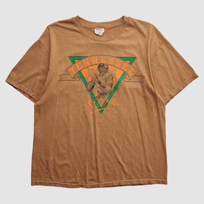 Tennessee Volunteers Hanes 90s T-shirt - Clay - M by Fanatics Real Vintage
