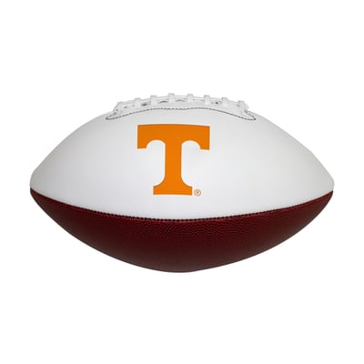 Tennessee Volunteers Official Size Logo Autograph Football