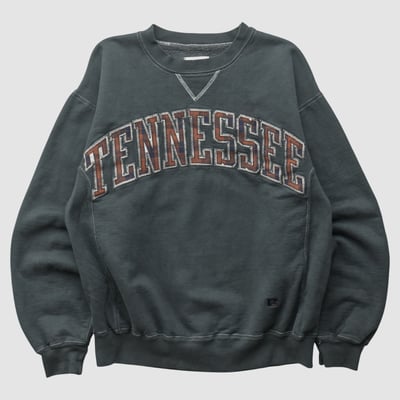 Tennessee Volunteers Russell 90s Pullover Sweatshirt - Black - XS by Fanatics Real Vintage