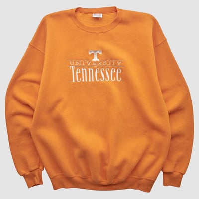 Tennessee Volunteers Santee 90s Pullover Sweatshirt - Orange - XL by Fanatics Real Vintage
