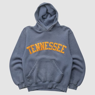 Tennessee Volunteers Soffe 90s Hooded Pullover Sweatshirt - Dark Heather Gray - XXS by Fanatics Real Vintage