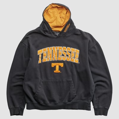 Tennessee Volunteers Stadium Athletics 2010s Hooded Pullover Sweatshirt - Black - L by Fanatics Real Vintage