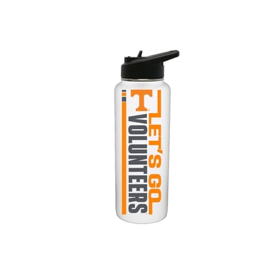 Tennessee Volunteers The Memory Company 34oz. Let's Go Stainless Steel Quencher Bottle