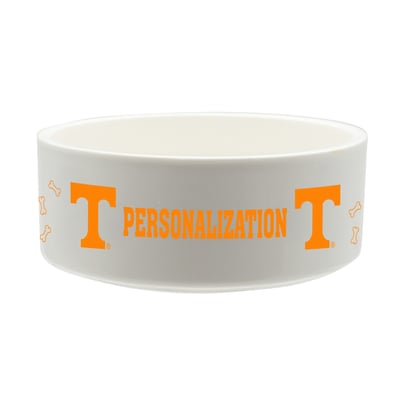 Tennessee Volunteers The Memory Company 35oz. Personalized Ceramic Pet Bowl