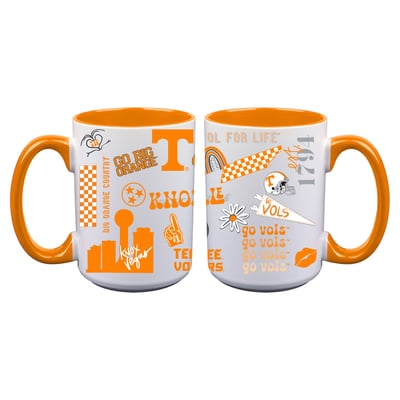 Tennessee Volunteers The Memory Company Two-Piece 15oz. Loco Coffee Mug Set