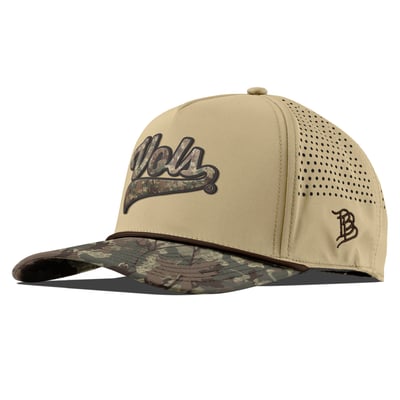 Tennessee Volunteers Branded Bills Unisex Timber Camo Adjustable Hat - Tan
