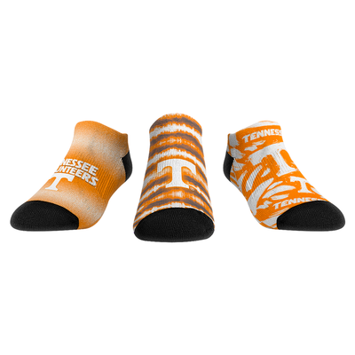  Tennessee Volunteers Rock Em Unisex Make Some Noise Three-Pack Low-Cut Socks Set - Orange