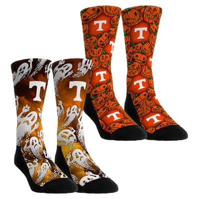 Tennessee Volunteers Rock Em Socks Unisex Halloween Crew Socks 2-Pack Set