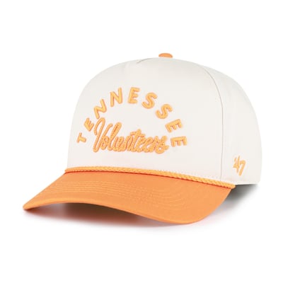 Tennessee Volunteers '47 Women's Rope Script Hitch Adjustable Hat - Cream/Tennessee Orange