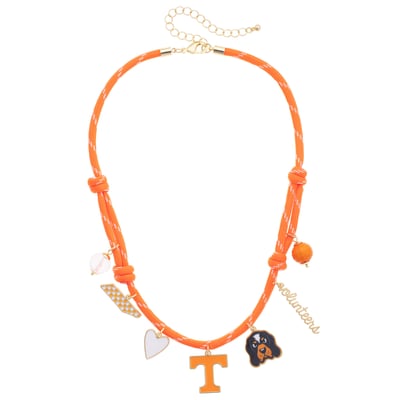 Tennessee Volunteers CANVAS Style Women's Paracord Charm Necklace