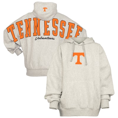 Tennessee Volunteers Pressbox Women's Belvedere Oversized Hoodie - Gray