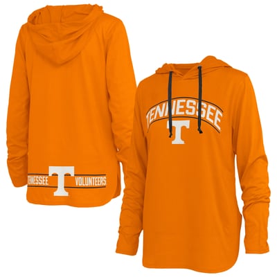 Tennessee Volunteers Pressbox Women's Allie Long Sleeve Hooded T-Shirt - Tennessee Orange
