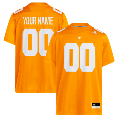 Tennessee Volunteers adidas Youth Home Custom Football Jersey - Tennessee Orange