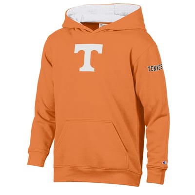  Tennessee Volunteers Champion Youth Fleece Hoodie - Tennessee Orange
