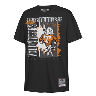  Tennessee Volunteers Mitchell & Ness Youth 90s Retro Poster T-Shirt - Black