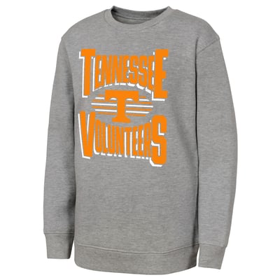 Tennessee Volunteers Outerstuff Youth Jet Stream Sweatshirt - Gray
