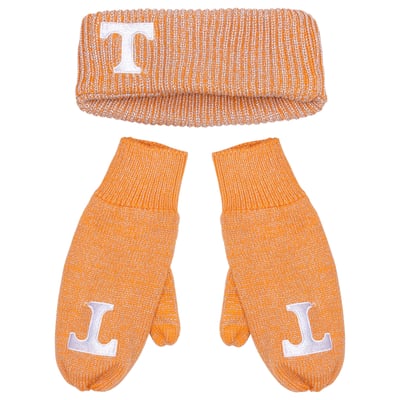 Tennessee Volunteers ZooZatz Lurex Headband & Mittens Bundle