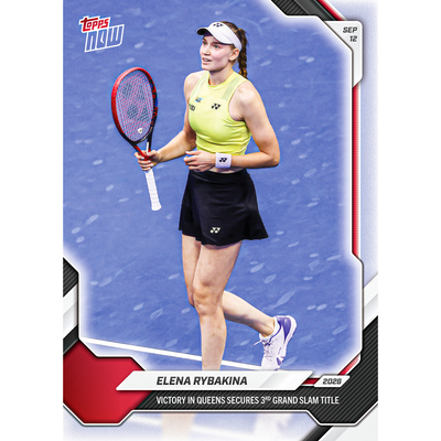 Elena Rybakina - 2026 Topps NOW® Tennis - Card 22 - LOOK FOR AUTO-RELICS