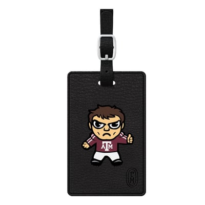 Texas A&M Aggies Classic Tokyodachi Bag Tag - Black