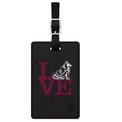 Texas A&M Aggies Love Bag Tag - Black