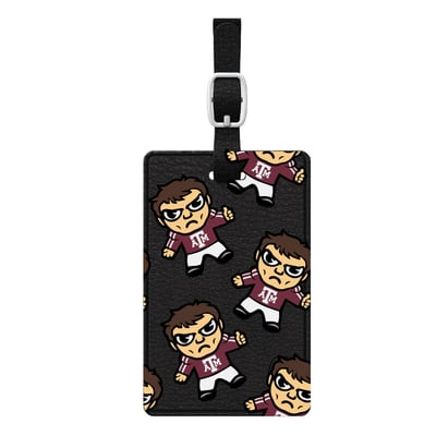 Texas A&M Aggies Mascot Tokyodachi Bag Tag - Black
