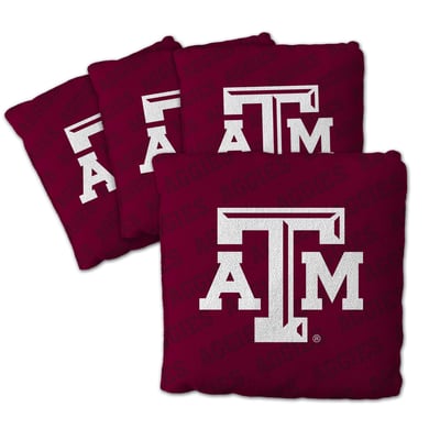 Texas A&M Aggies Fanpoint Four-Piece Cornhole Bag Set