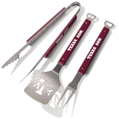 Texas A&M Aggies Fanpoint Spirit Series 3-Piece BBQ Set
