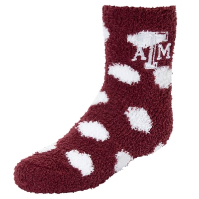 Texas A&M Aggies ZooZatz Girls Youth Fuzzy Socks