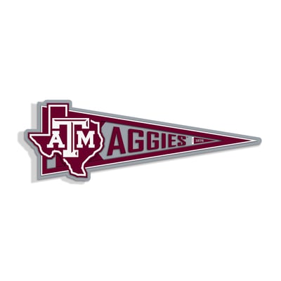 Texas A&M Aggies IDNA 23" 3D Pennant Wall Art