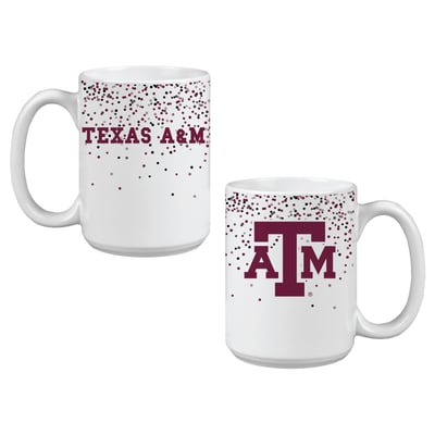 Indigo Falls Texas A&M Aggies Confetti Mug - Set of 2
