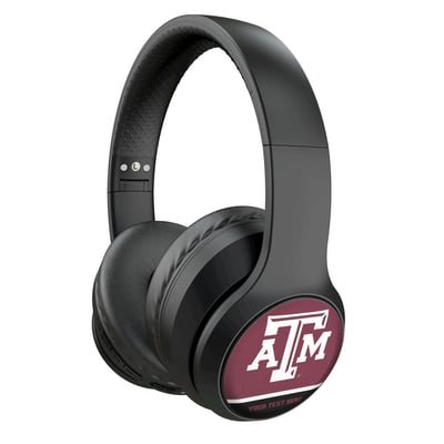 Texas A&M Aggies Keyscaper Personalized Endzone Solid Wireless Bluetooth Headphones With Case